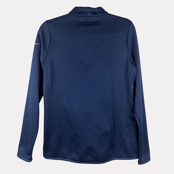 Nike Golf Rio Olympic Team Quarter Zip Pullover Womens Medium Navy Blue - Picture 2 of 9